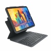 כיסוי ומקלדת ZAGG לאייפד אייר 10.9 - inch 6.6ft/2m צבע שחור