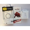 ערכת אביזרים OtterBox כיסוי + מגן מסך זכוכית + מטען מקורי אפל
