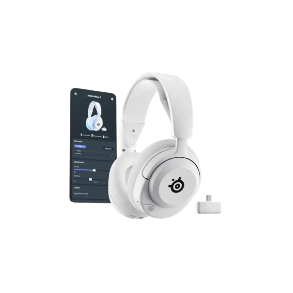 ⁦אוזניות גיימינג אלחוטיות Steelseries ARCTIS NOVA 5X Xbox עם מיקרופון⁩ – תמונה ⁦8⁩