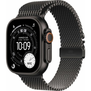 שעון חכם Apple Watch Ultra 3 2025 49mm Titanium Case Titanium Milanese Loop GPS +‎ Cellular אפל