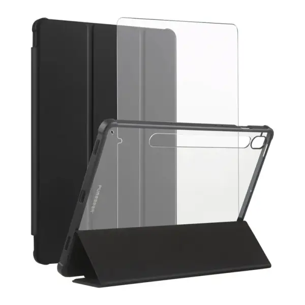 כיסוי ל- APPLE IPAD air 13  m2/m3  עם מגן זכוכית PureGear Folio Cover