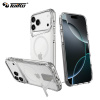 כיסוי Toiko Titan MagStand תומך MagSafe ל- Apple iPhone 17 Pro MAX - צבע שקוף