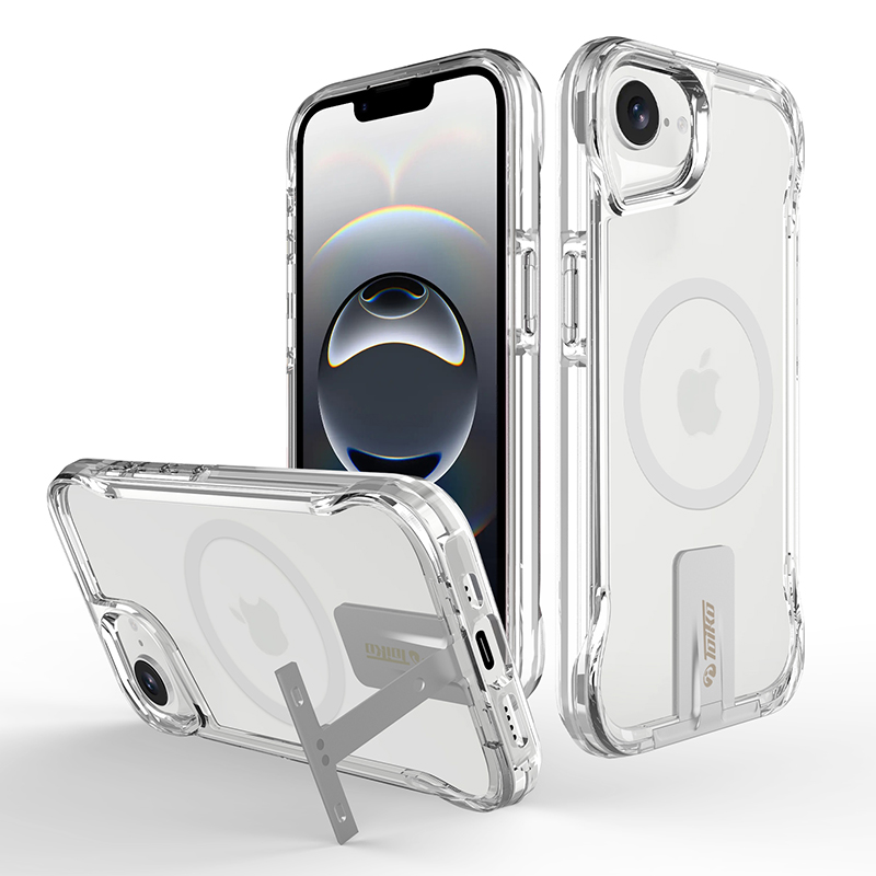 כיסוי Toiko Titan MagStand תומך MagSafe ל- Apple iPhone 17E .