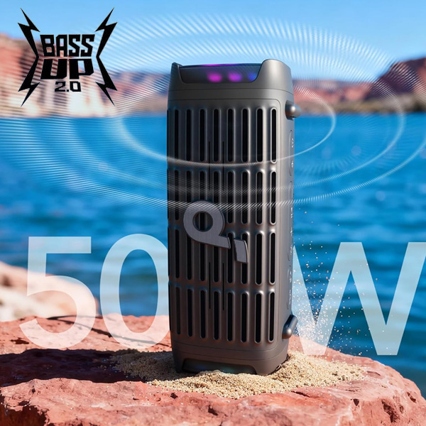 רמקול נייד עם סאבוופר Soundcore Boom 3i 50W