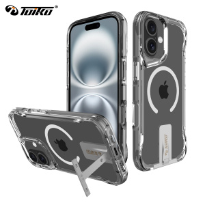 כיסוי Toiko Titan MagStand תומך MagSafe ל- Apple iPhone 17 .