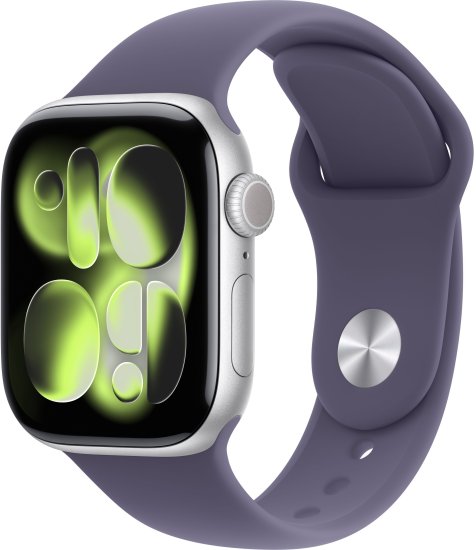 Silver Aluminium צבע רצועה Purple Fog Sport Band גודל רצועה M/L
