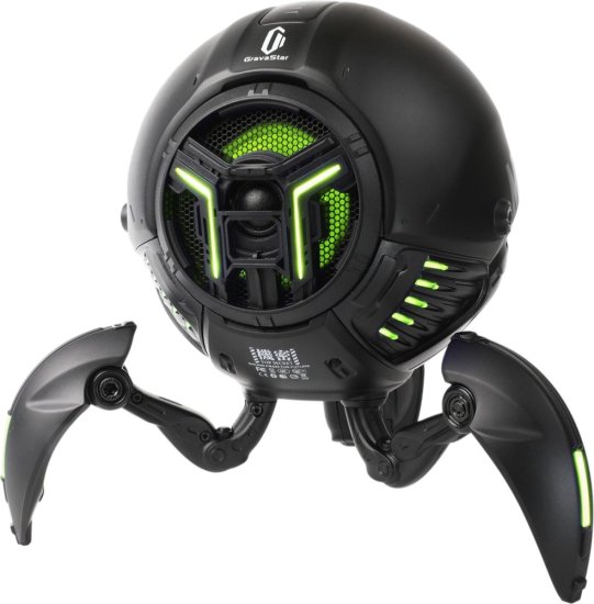 רמקול Bluetooth נייד GravaStar Mars Pro - צבע שחור
